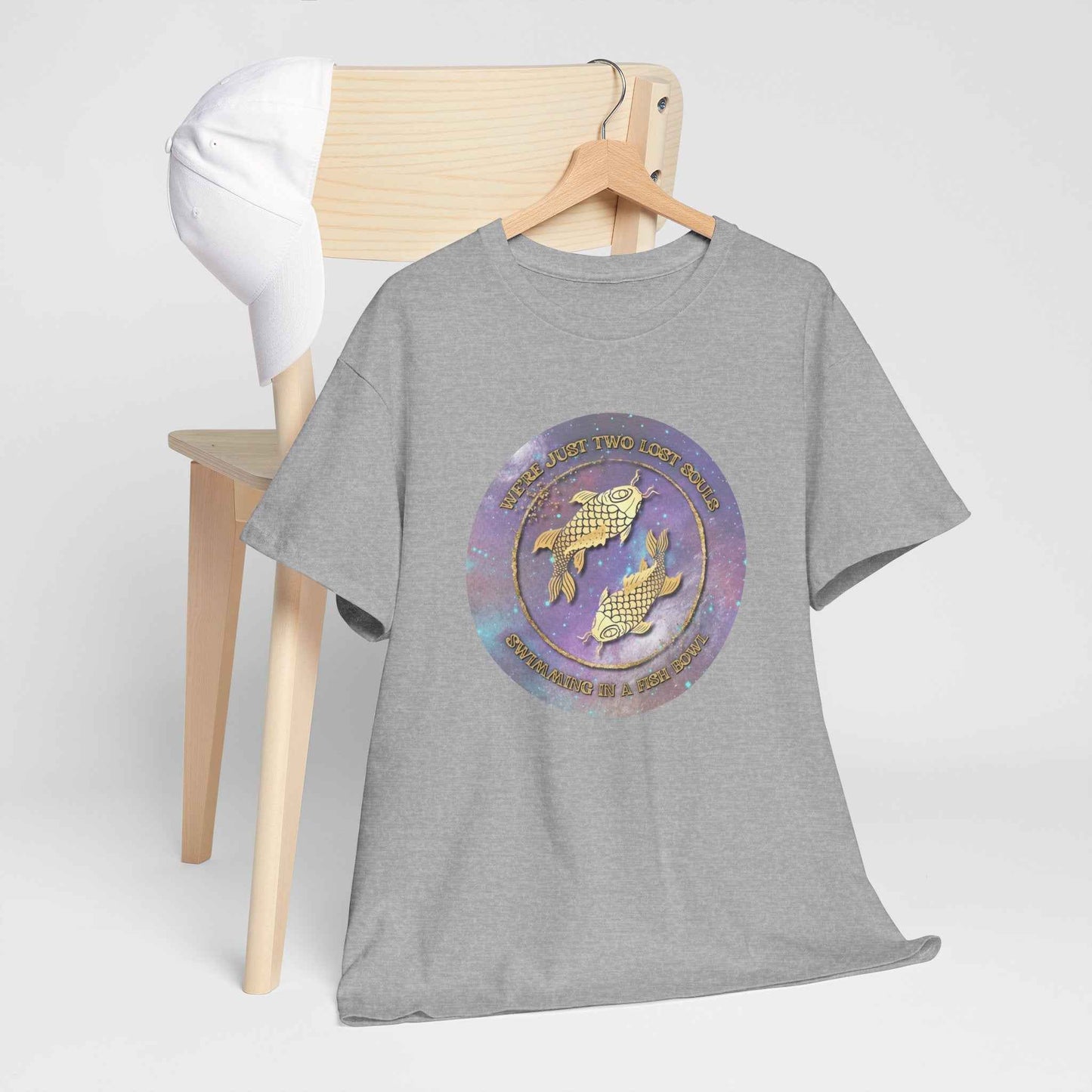 'Lost Souls' Celestial Fish Lyric T-Shirt