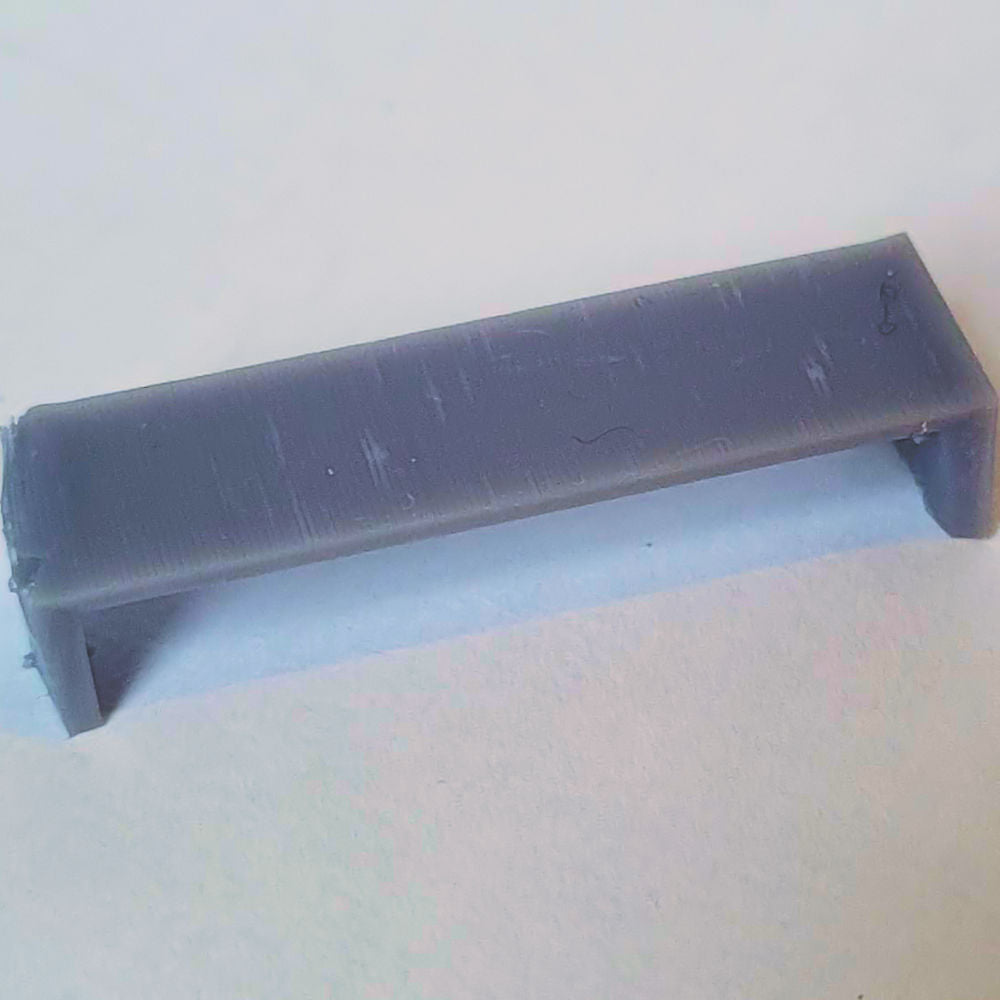 1:64 Modern Style Bench Seat, Type 3