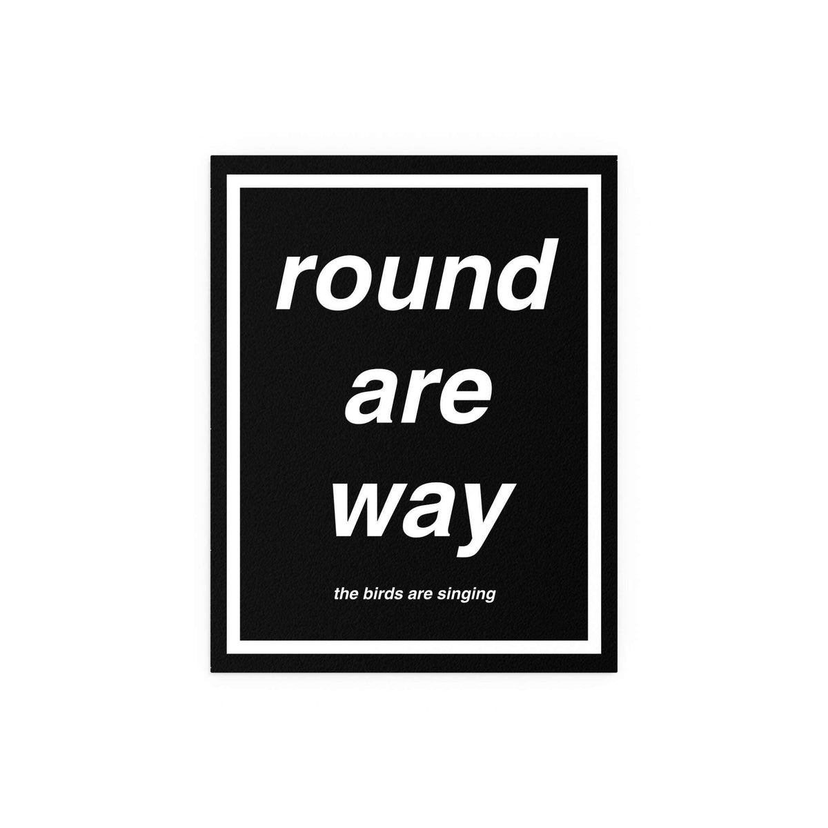 Oasis - Round Are Way Print