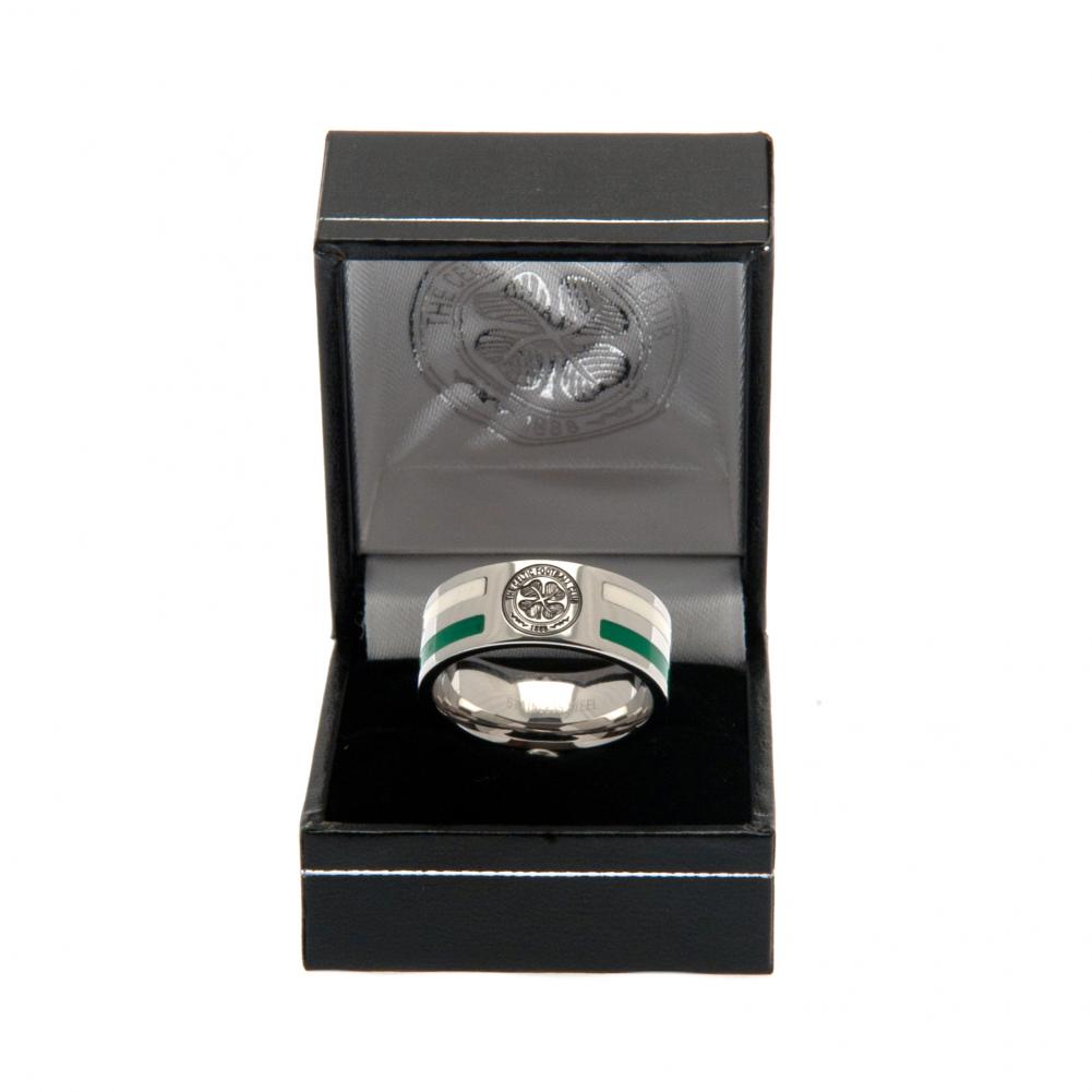 Celtic FC Large Colour Stripe Ring