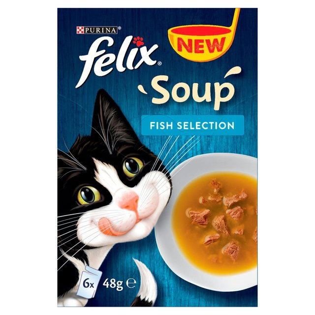 Felix Soup Fish Selection 6 x 48g - Case of 8