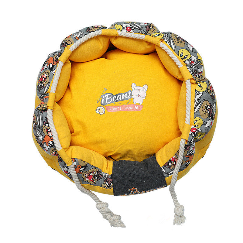 Thickening method kennel dog mat
