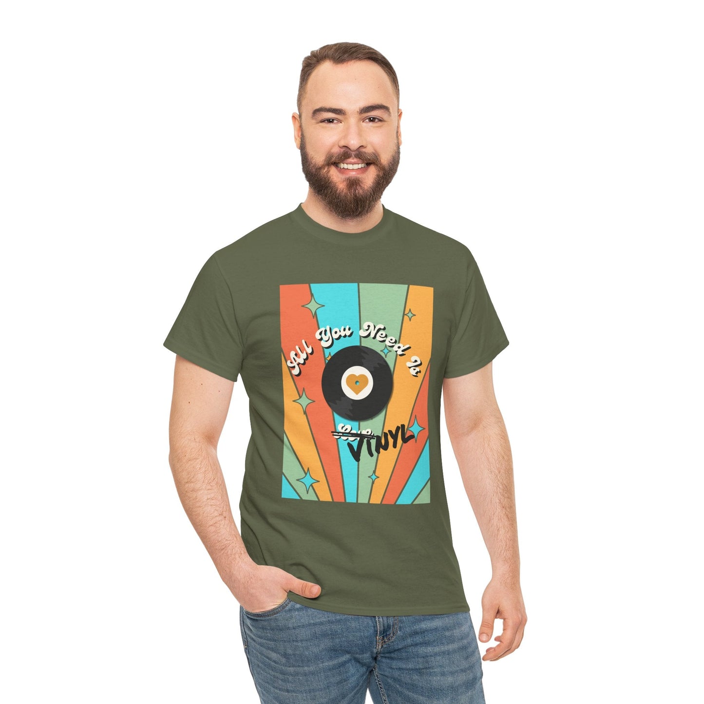 'All You Need Is Vinyl' T-Shirt