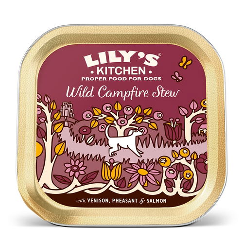 Lily's Kitchen Wet Dog Tray Wild Campfire Stew 150g - Case of 10