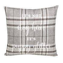 Pet Brands Tweedy Cushion With Quote Print