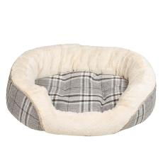 Pet Brands Tweedy Oval Bed Small/medium
