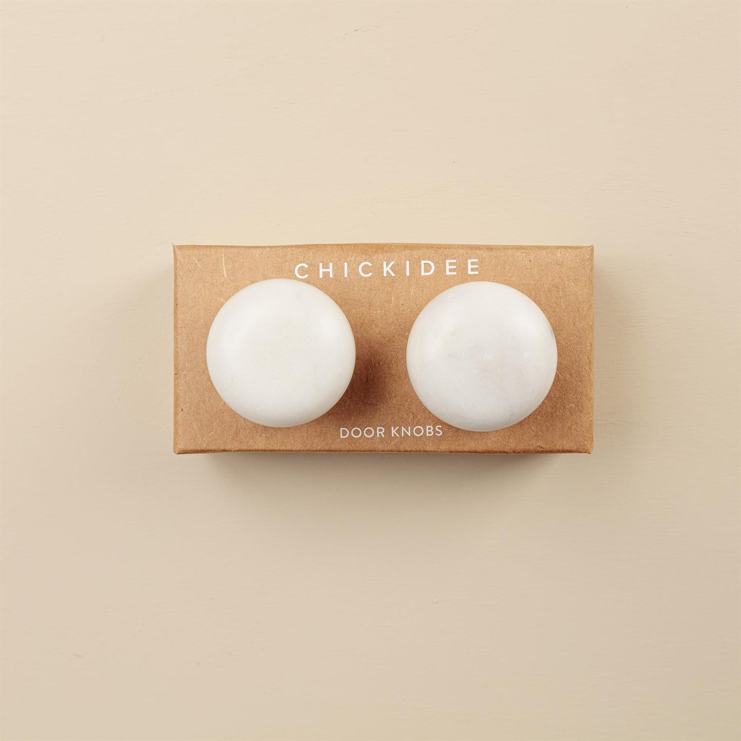 Saanvi White Stone Drawer Knobs