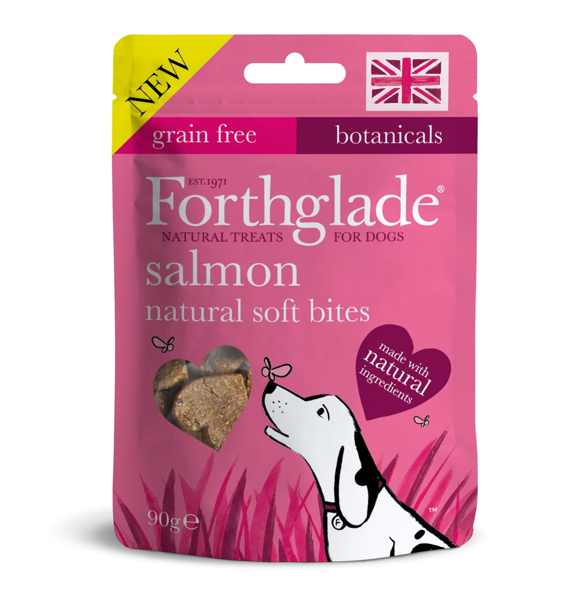 Forthglade Hand Baked Grain Free Treats with Botanicals 90g - Case of 8