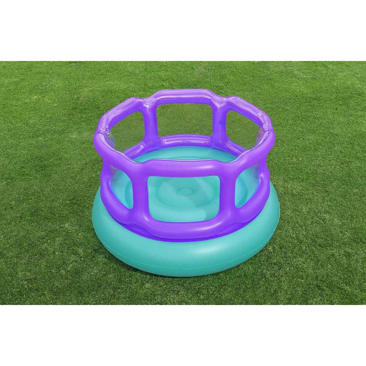 Bestway Inflatable Bouncer with Balls 152x152x84 cm +3 Years Indoor & Garden 52646