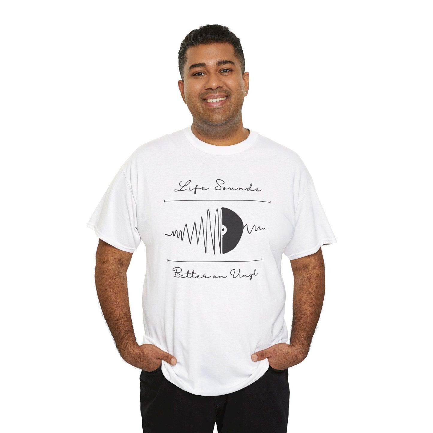 'Life Sounds Better on Vinyl' Men's T-Shirt