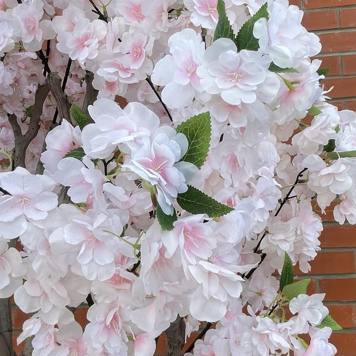 260cm XXL Artificial Cherry Blossom Tree with Decorative Planter