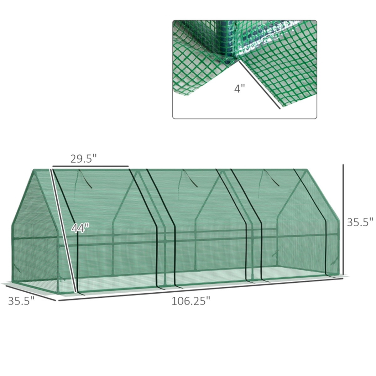 Mini Walk-in Greenhouse