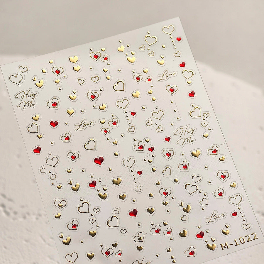 Hello Claws | Heart 5D Nail Deco Sticker