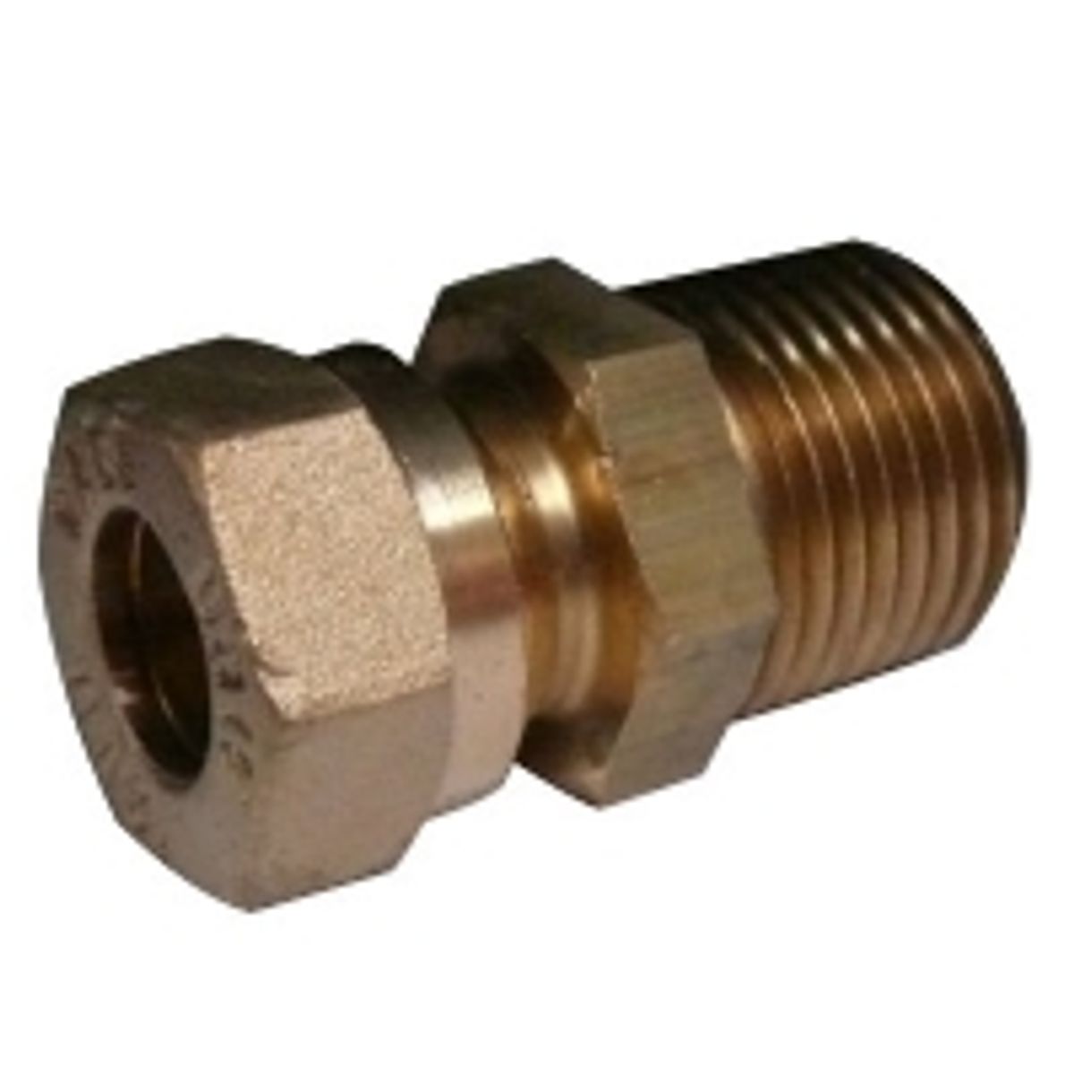 AG Male Compression Coupling (1/4" BSP Taper to 3/8" Compression) 7068/3