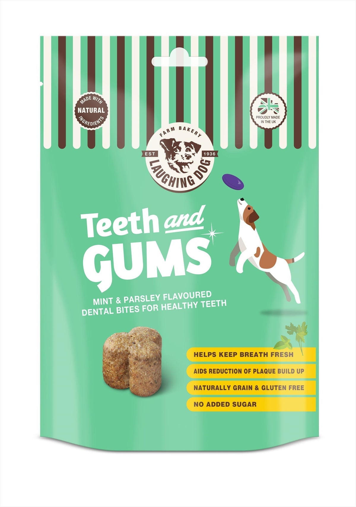 Laughing Dog Grain Free Teeth and Gums 125g - Case of 5