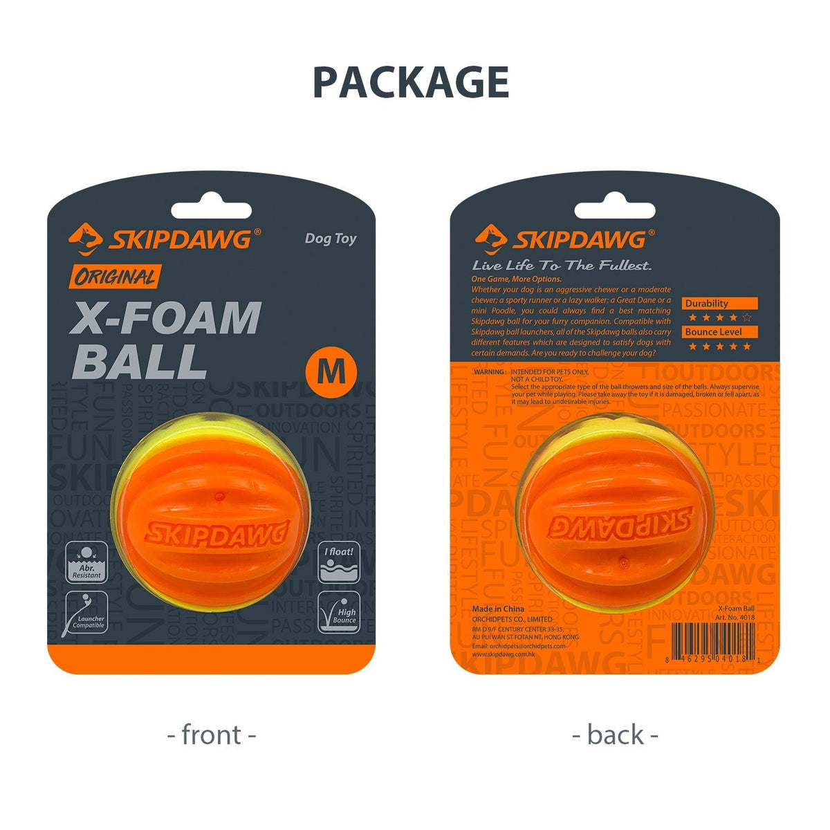 Skipdawg Xfoam Ball