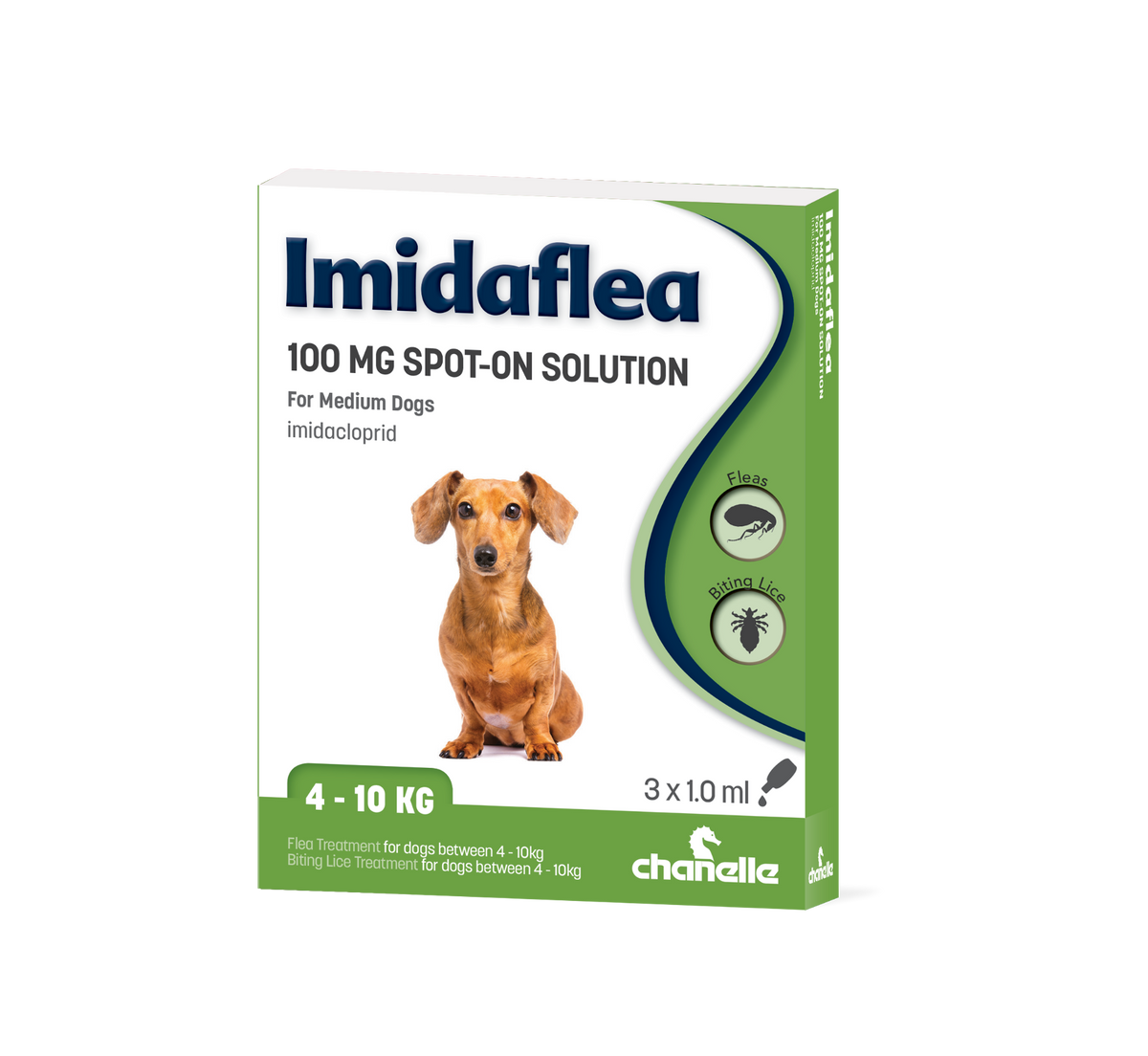 Imidaflea Medium Dog 100mg 1.0ml