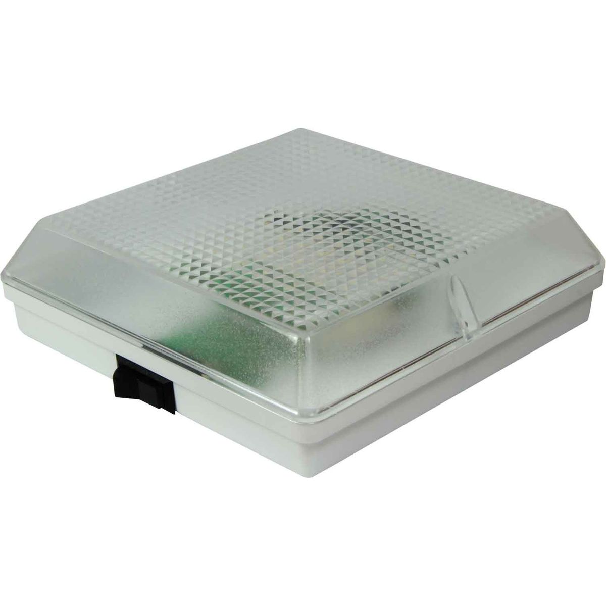Aten Lighting Square LED Light with Switch (12V & 24V / Warm White) 718006