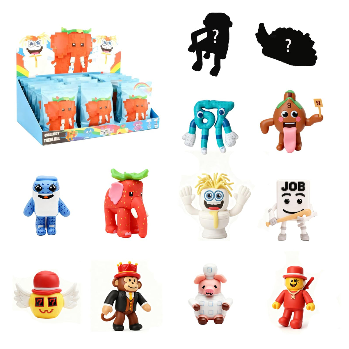 Steal a Brainrot Figures Toys (10 Pack)