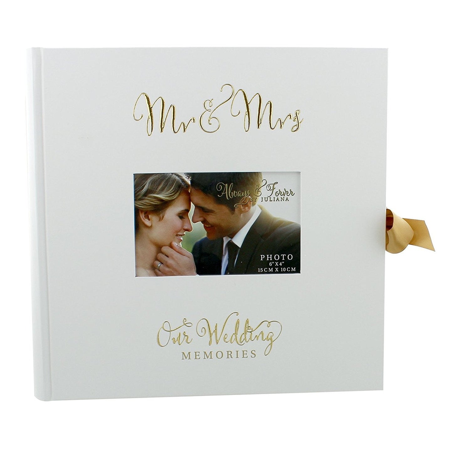'Always & Forever' Gold Foil Album/scrap book 8" x 10"