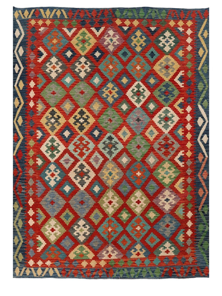 Maimana Afghanistan Kilim Rug - 288 x204 cm