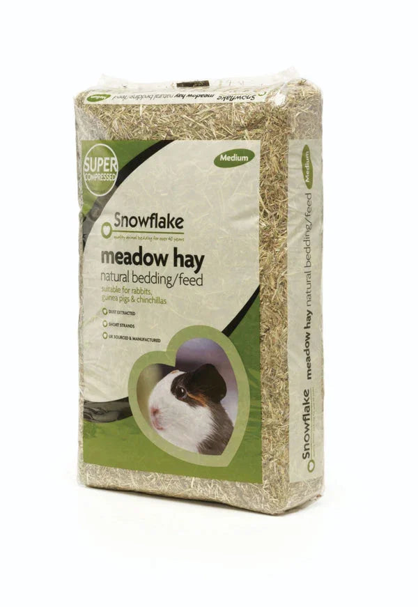 Snowflake Meadow Hay Medium - Case of 2