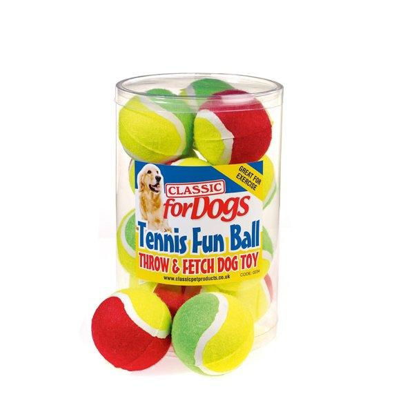 Classic Two Tone Tennis Fun Ball - Case of 12