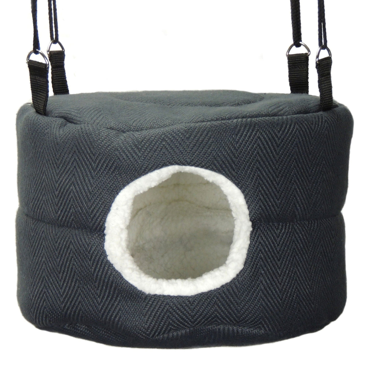Classic HUGE Rodent-Hive Rat Ferret Toy: Grey Weave