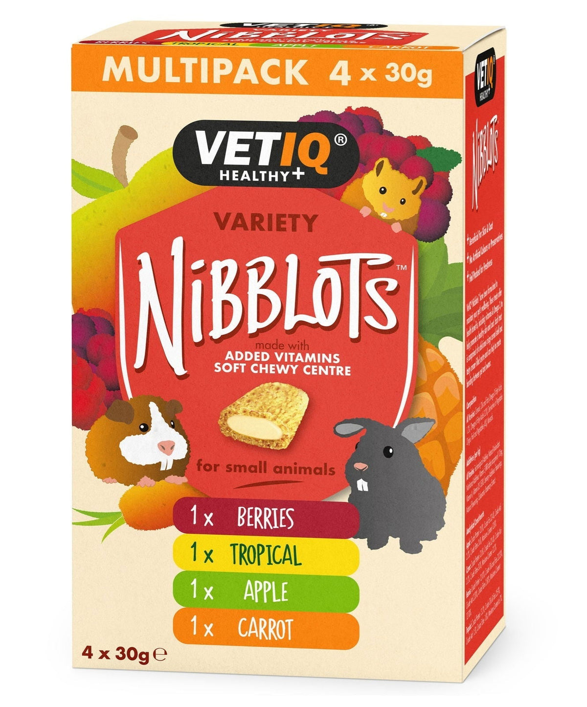 Retail Nibblot Variety pack 4 x 30g - Case of 5