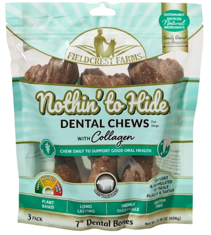Dental Bone Beef 7" 3PK