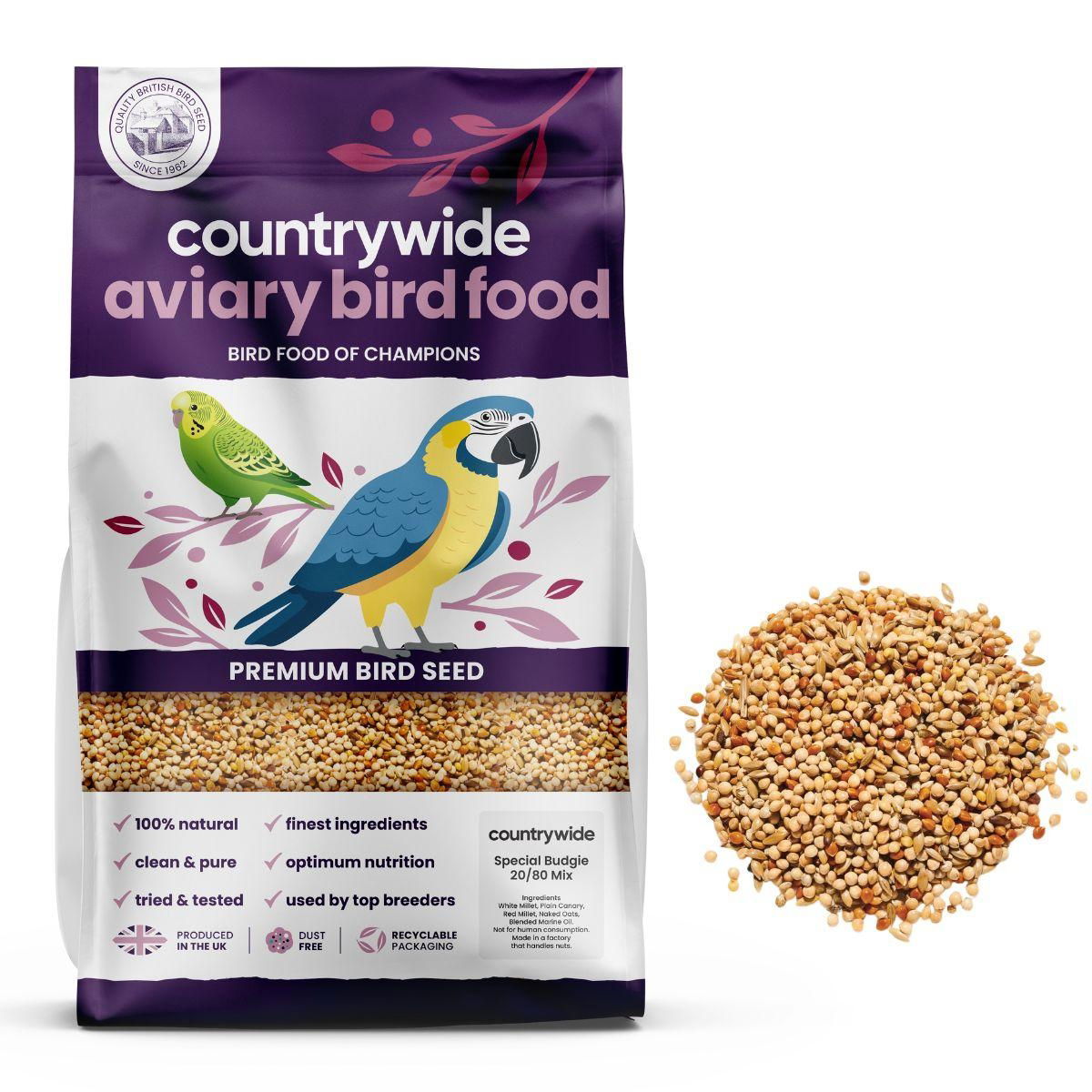 Countrywide Special Budgie 20/80 Mix 20kg