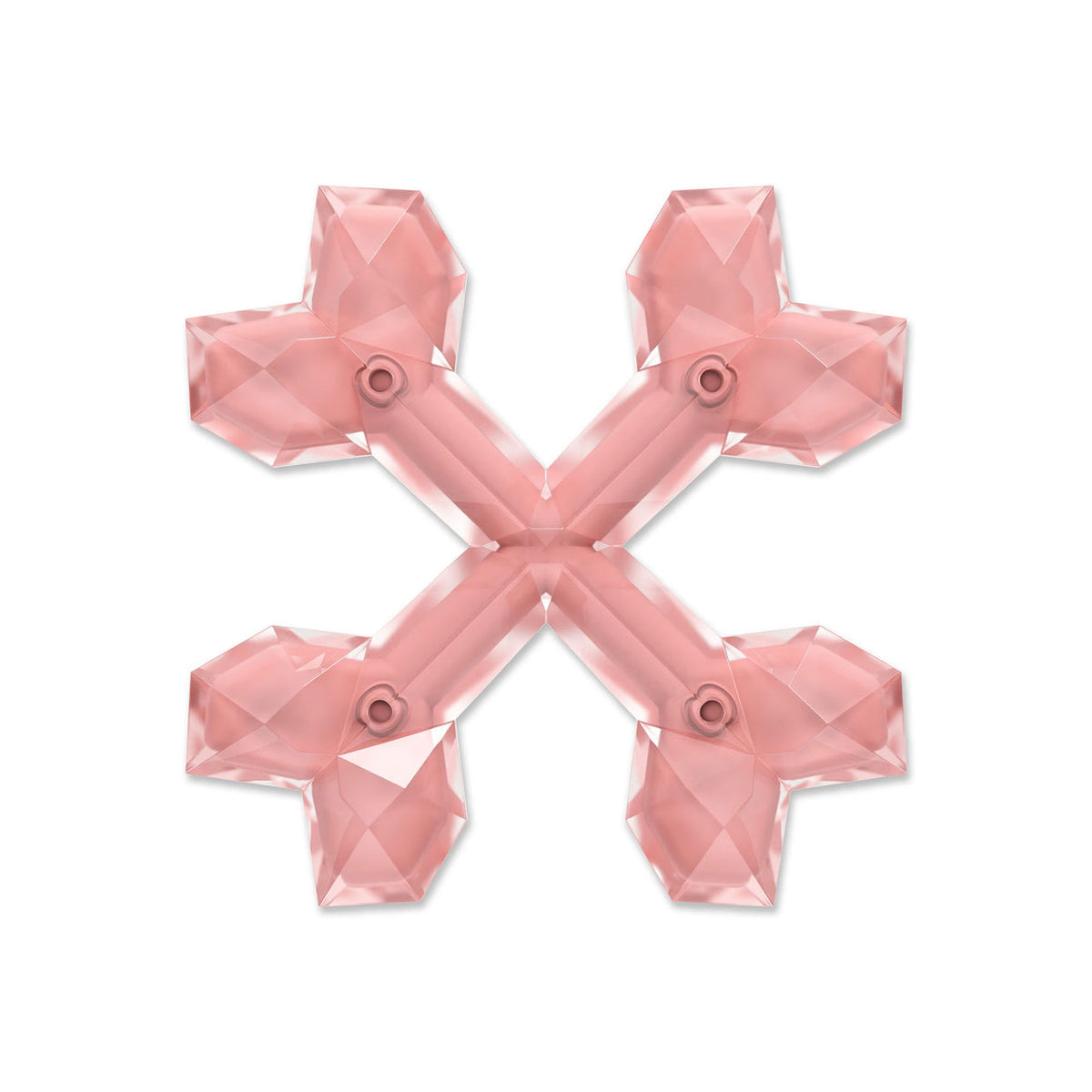 Zeus Duo Cross Bones Coral Chicken 15cm (6in)