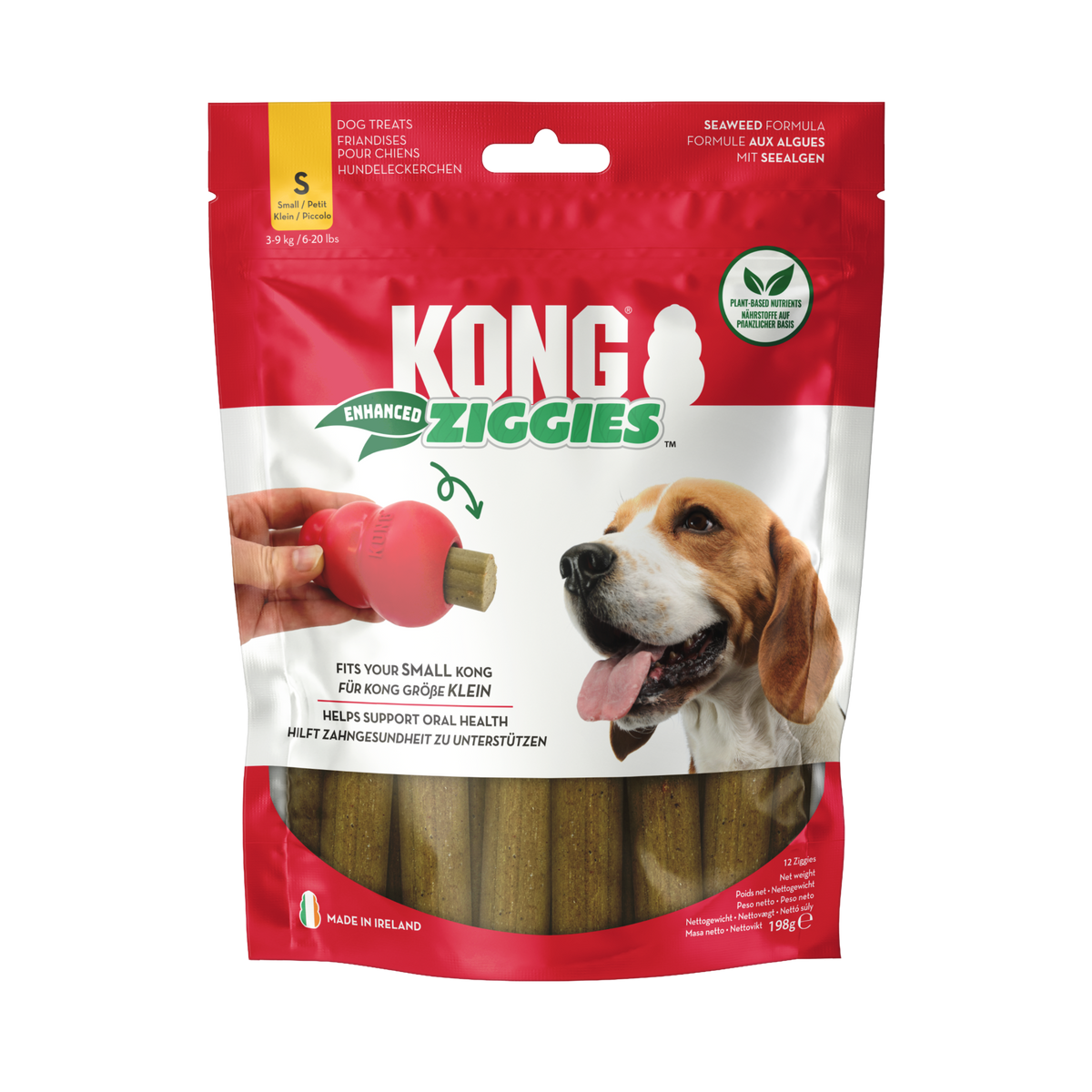 KONG Ziggies Enhanced Sm 198g