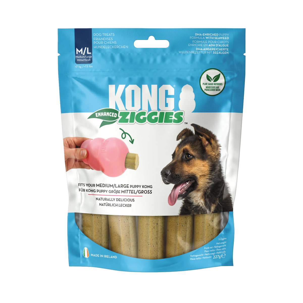 KONG Ziggies Enhanced Puppy Md/Lg 227g