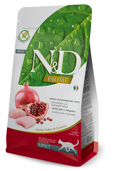 N&D Prime Cat Chicken & Pomegranate Adult 1.5 Kg