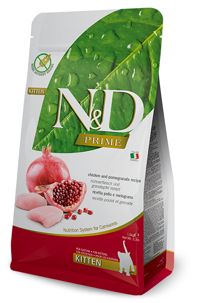 N&D Prime Cat Chicken & Pomegranate Kitten 1.5 Kg