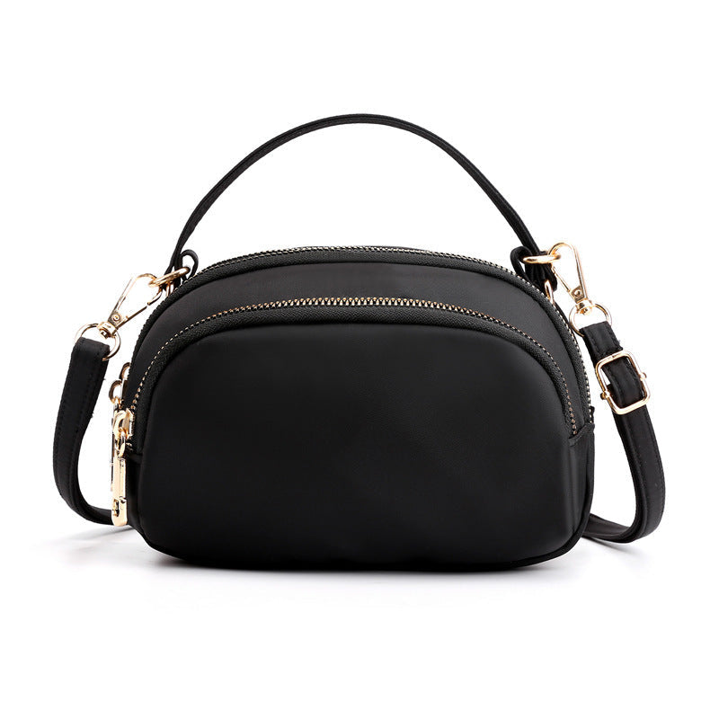 Mini women's one-shoulder canvas bag