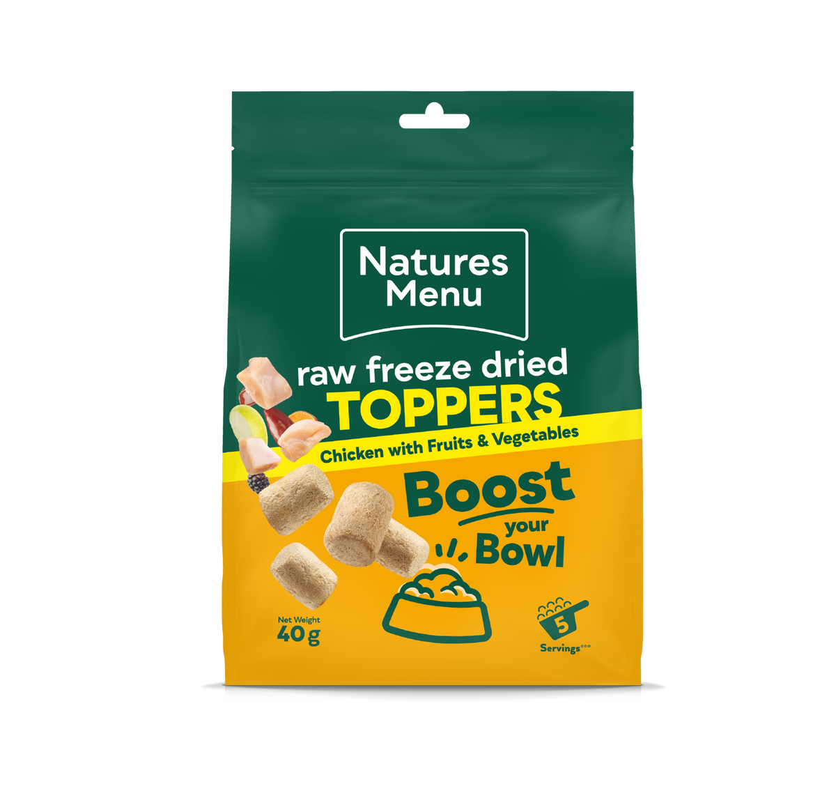 Natures Menu Topper Chicken 40g - Case of 7