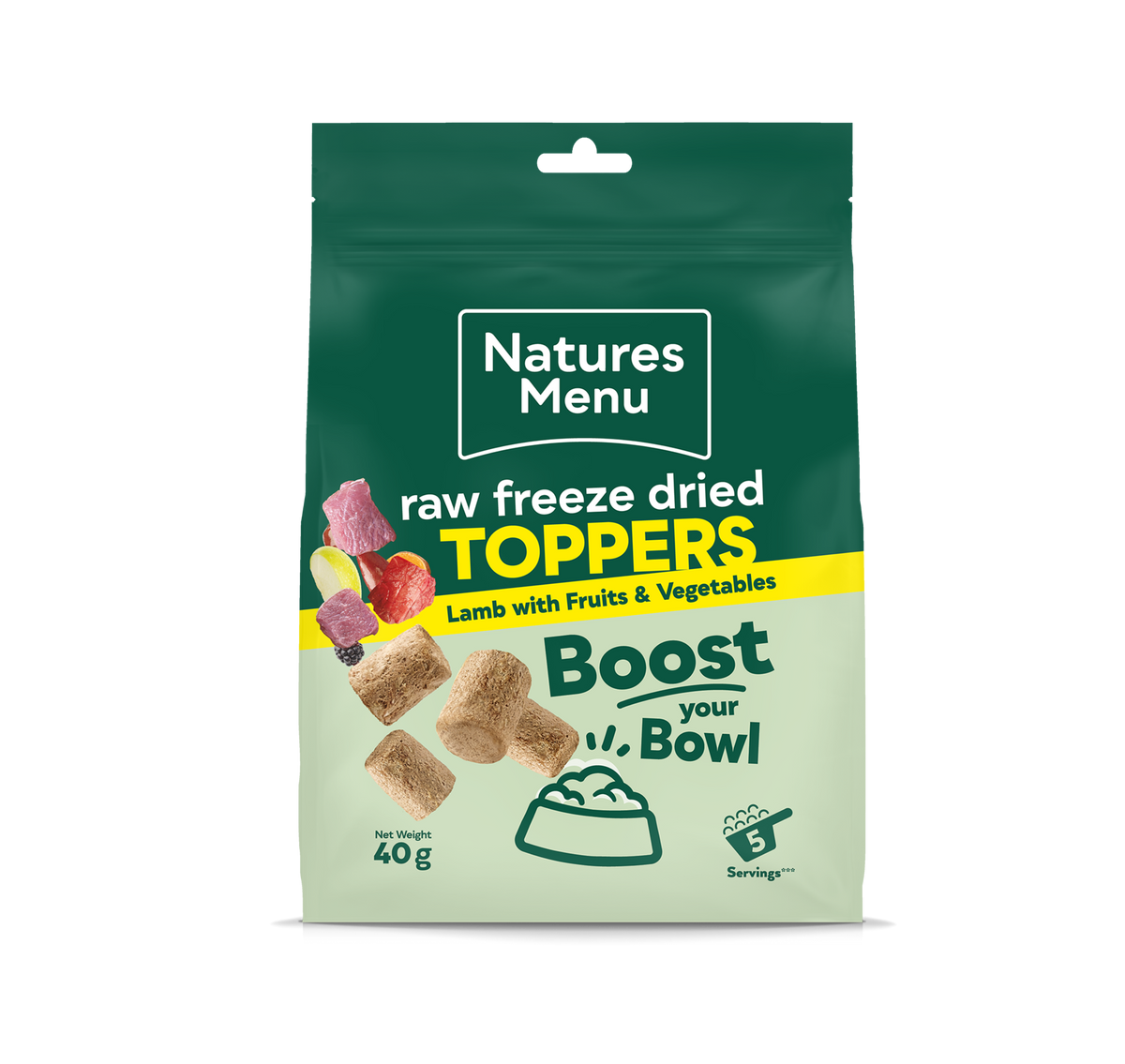 Natures Menu Topper Lamb 40g - Case of 7