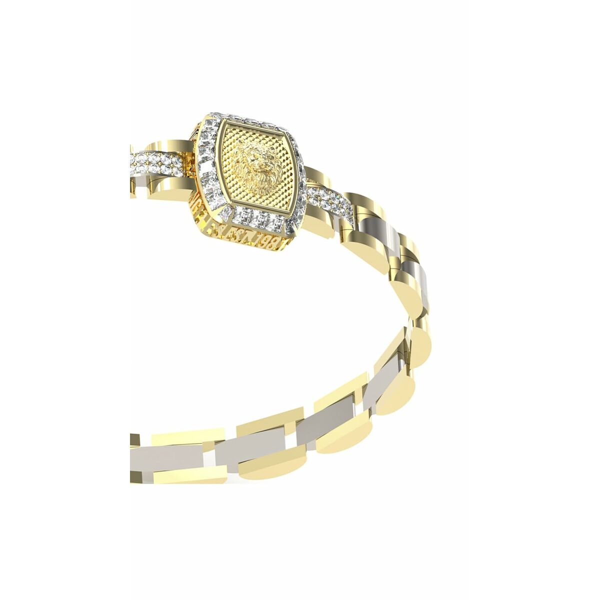 Ladies' Bracelet Guess JUMB05003JWYGSTT-U Golden