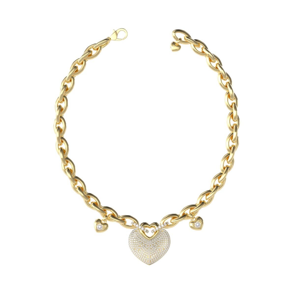 Ladies' Pendant Guess JUBN05205JWYGT-U Golden