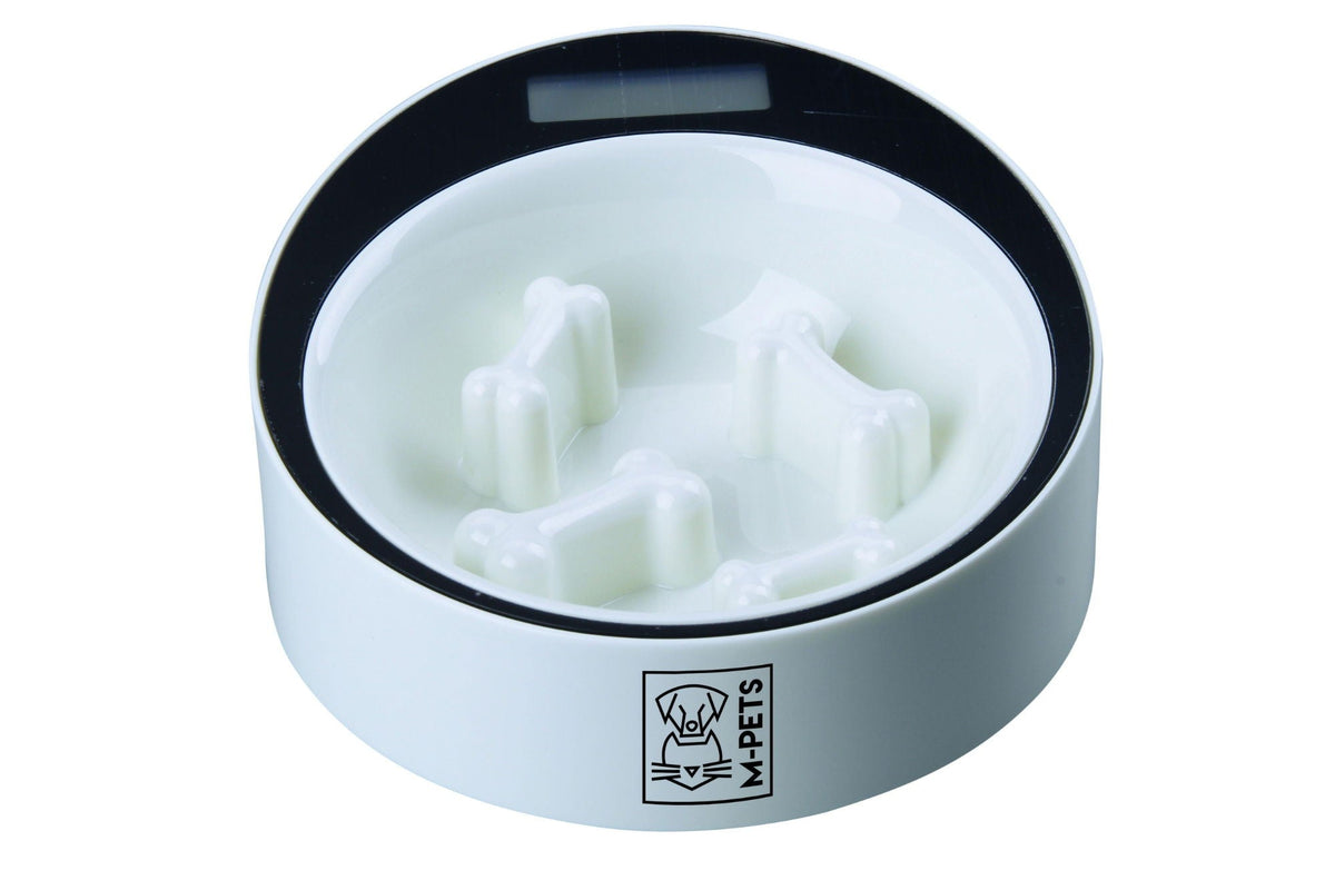 M-PETS Yumi Smart Bowl - Round Shape - With Slow Food