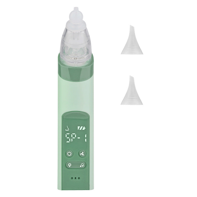 Nasal Aspirator Baby Electric Nasal Aspirator Newborn Baby Nose Cleaner Beauty Instrument Blackhead Remover Bab 2 In 1