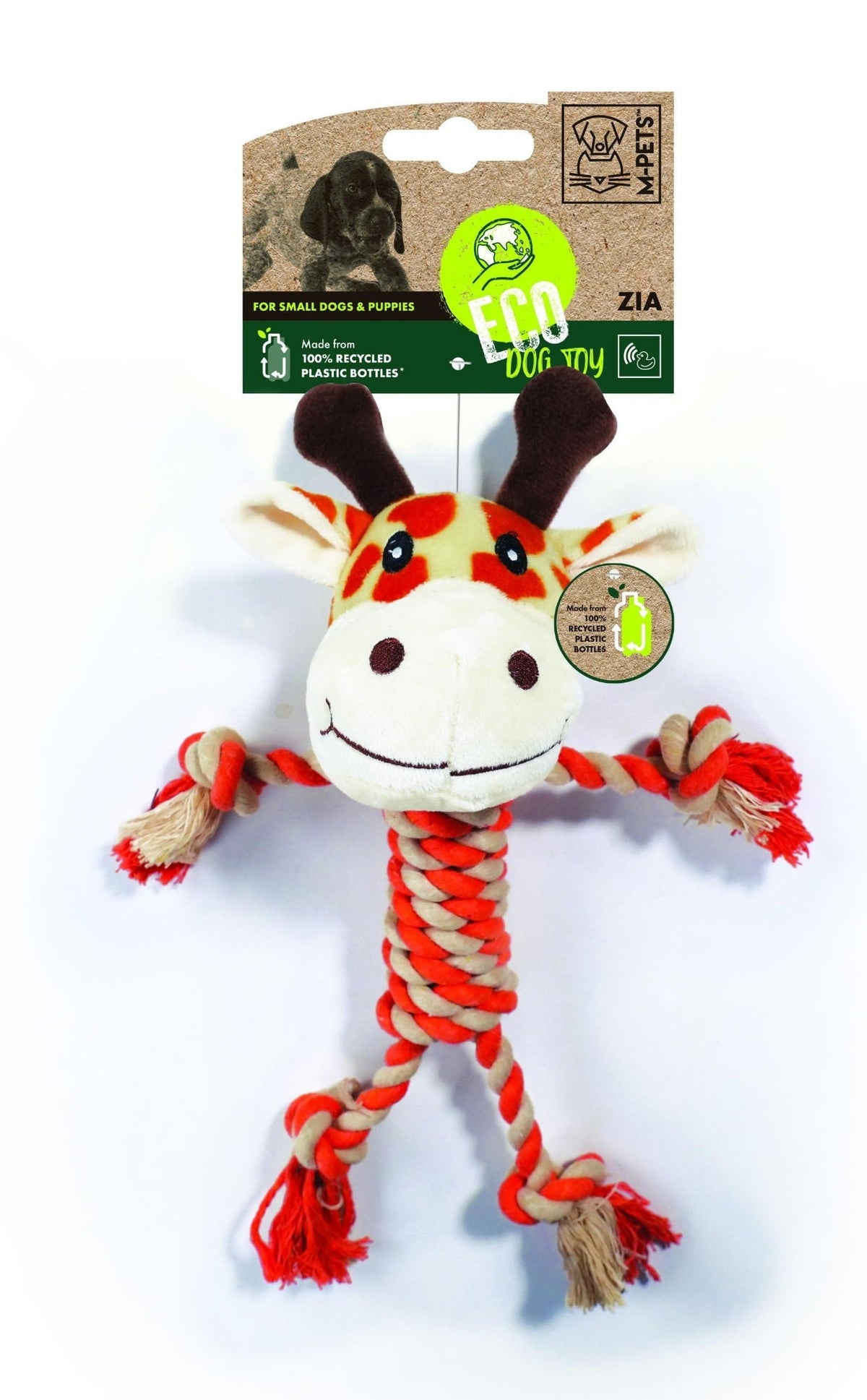 M-PETS Eco Dog Toy Zia