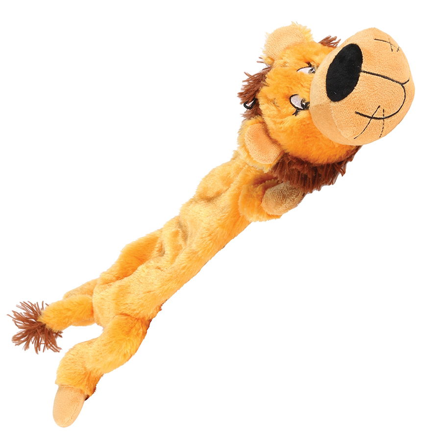 Happy Pet Wild Crinkler Dog Toy - Lion