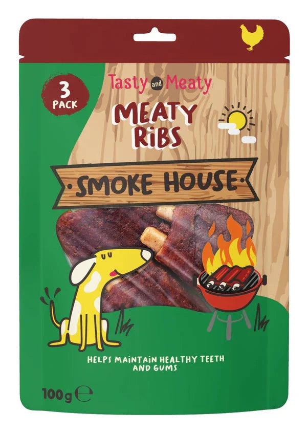 Tasty & Meaty Smokehouse Ribs 100g