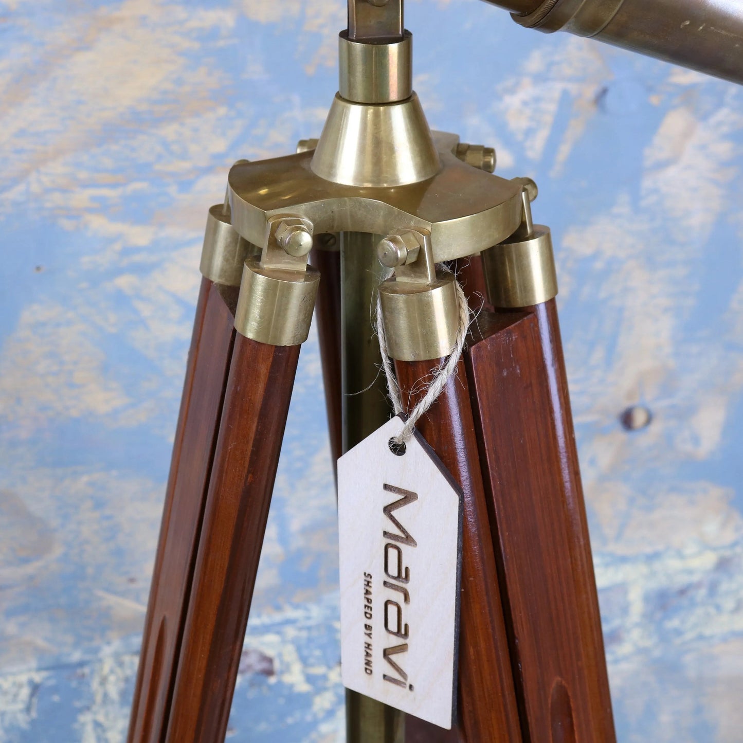 Mowai Vintage Binoculars on Tripod