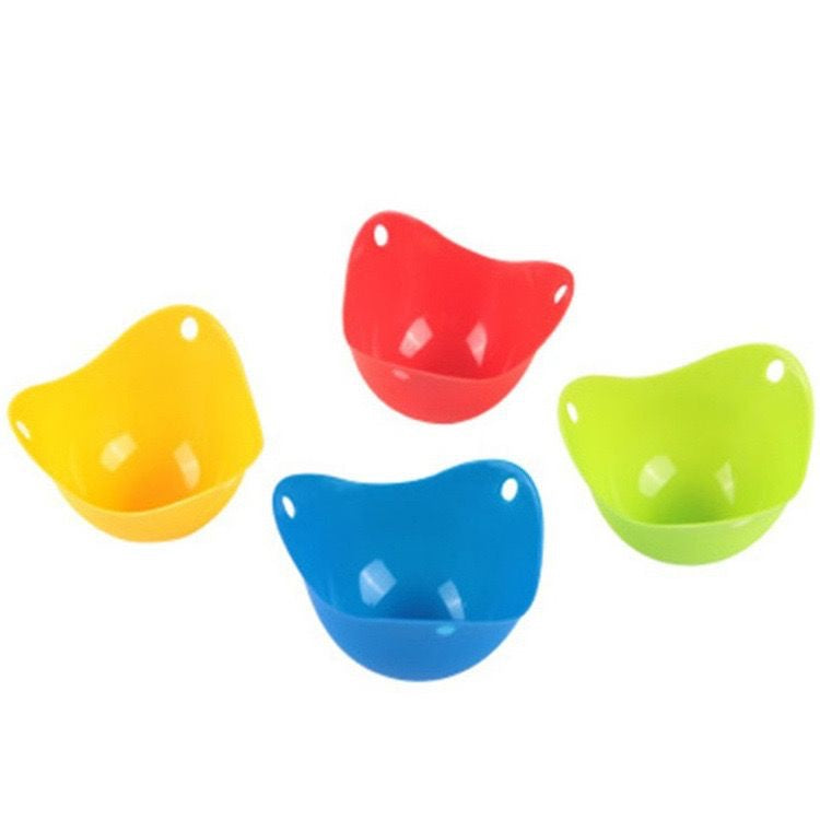 Silicone egg poach pouches 4 pack