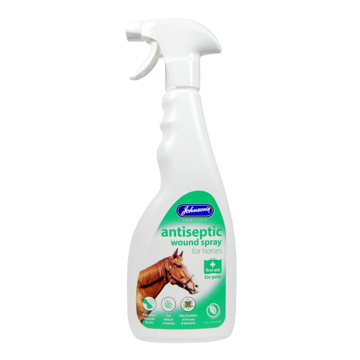 Johnsons Vet Antiseptic Wound Spray For Horses 500ml