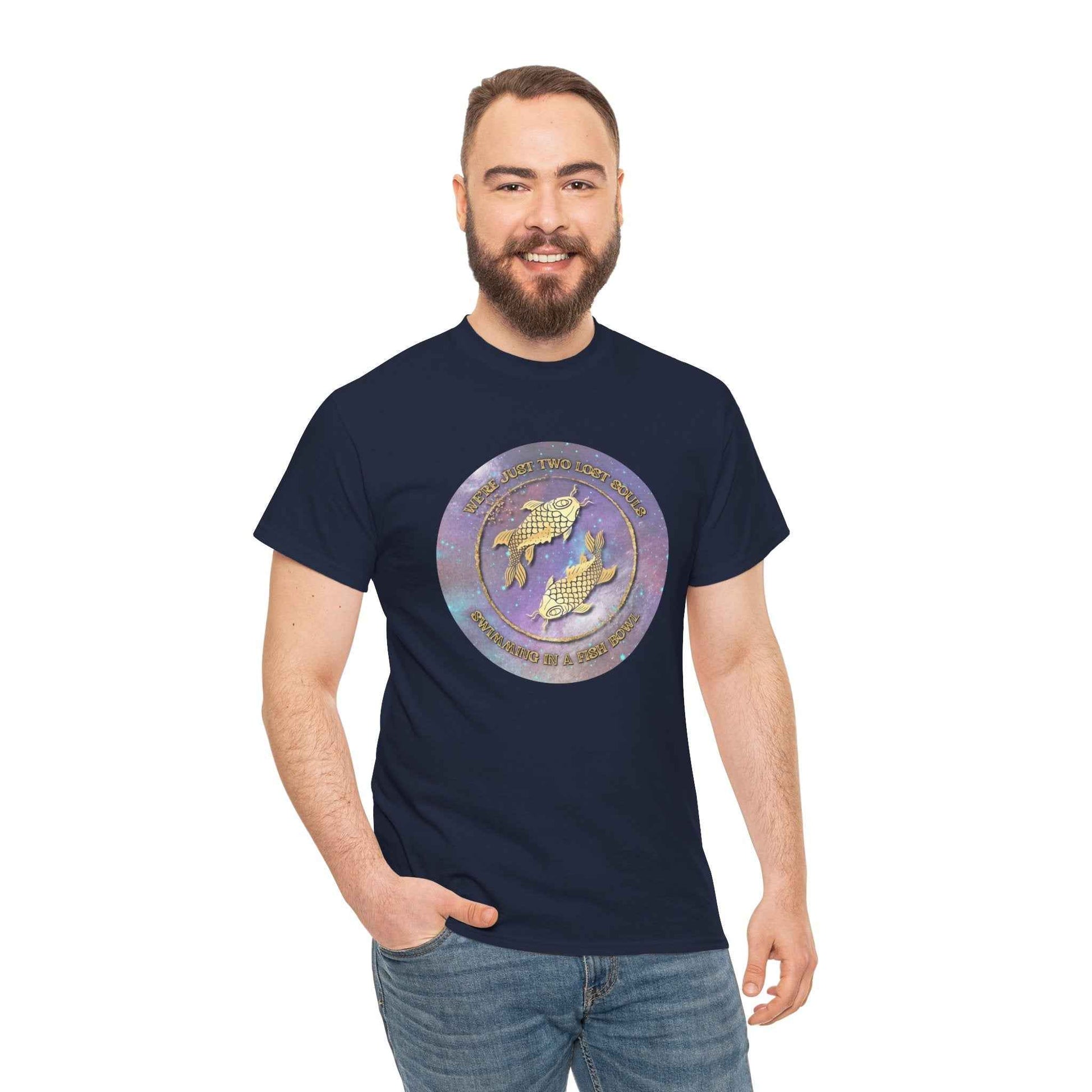 'Lost Souls' Celestial Fish Lyric T-Shirt